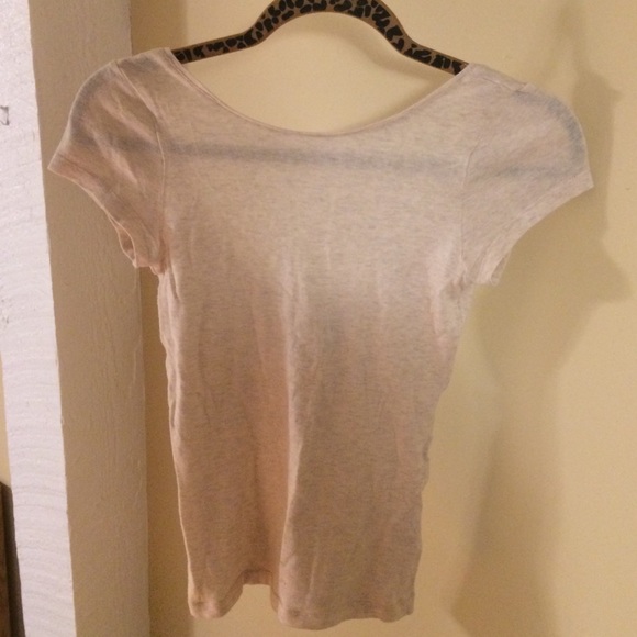 Club Monaco Low Back T Shirt - Picture 3 of 4